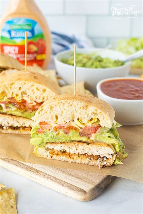 Chicken Torta Sandwich Recipe