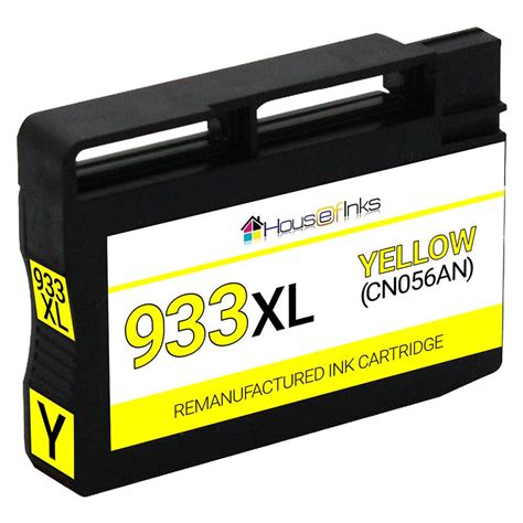 HP 933XL (CN056AN) High Yield Yellow Remanufactured Ink Cartridge ...