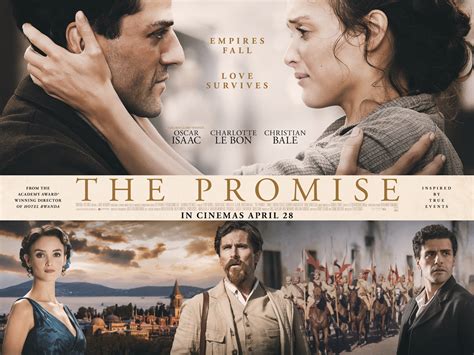 The Promise: See Oscar Isaac, Charlotte le Bon and Christian Bale in ...