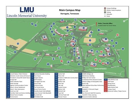 Duke University Campus Map Printable