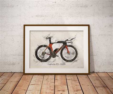 Cervelo P5 2021 Art Sketch Poster no Frame - Etsy