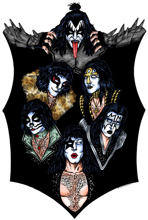 Kiss ☆ - Musicians in Makeup Fan Art (29439530) - Fanpop