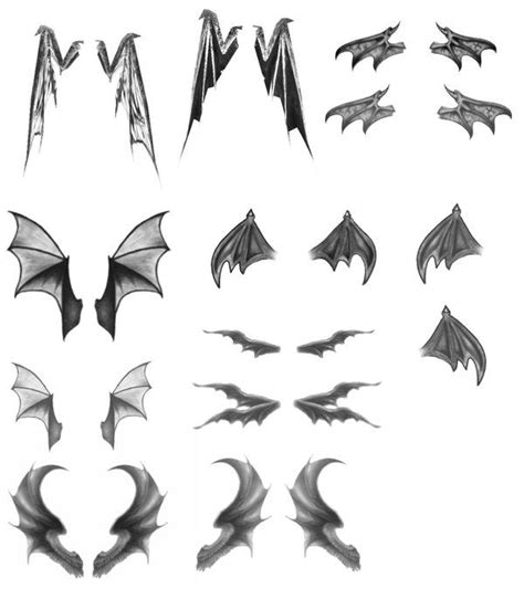 How To Draw A Demon Wing