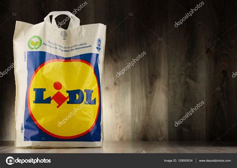 Original Lidl plastic shopping bag – Stock Editorial Photo © monticello ...