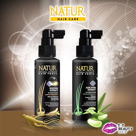 Jual NATUR Natural Extract Hair Tonic - 50ml - 90ml | Shopee Indonesia