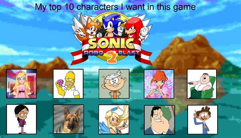 my characters wishlist for Sonic Robo blast 2 by Mroyer782 on DeviantArt