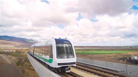 The Honolulu rail is opening its first segment in Hawaii