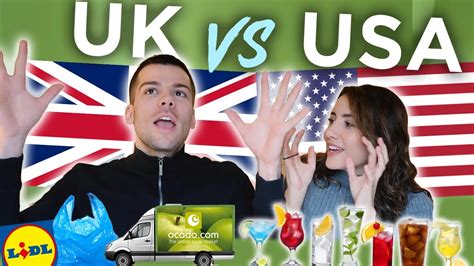 🇺🇸American Culture vs British Culture 🇬🇧 - YouTube