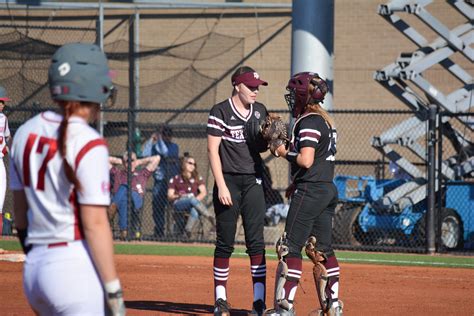 Softball vs. Arkansas - The Battalion