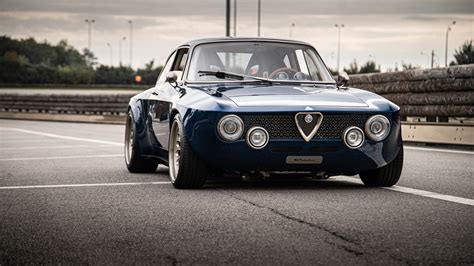 Totem's electric Alfa Romeo GTA is a carbon-fiber-bodied stunner