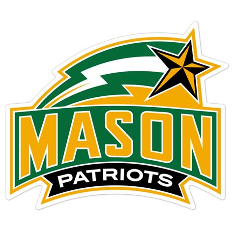 George Mason Patriots NCAA Logo Sticker