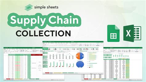 Supply Chain + Operations Excel & Google Sheets Templates