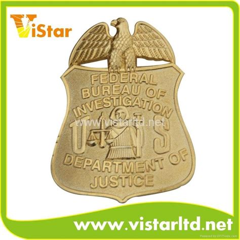 police (FBI) badge (China Manufacturer) - Metal Crafts - Crafts ...