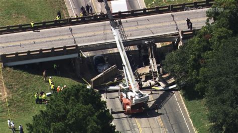 Child dead, mother injured in bridge collapse on Hwy 90 in Sealy