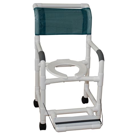 MJM International 118-3TW-FF Shower Chair with Folding Footrest - Walmart.com