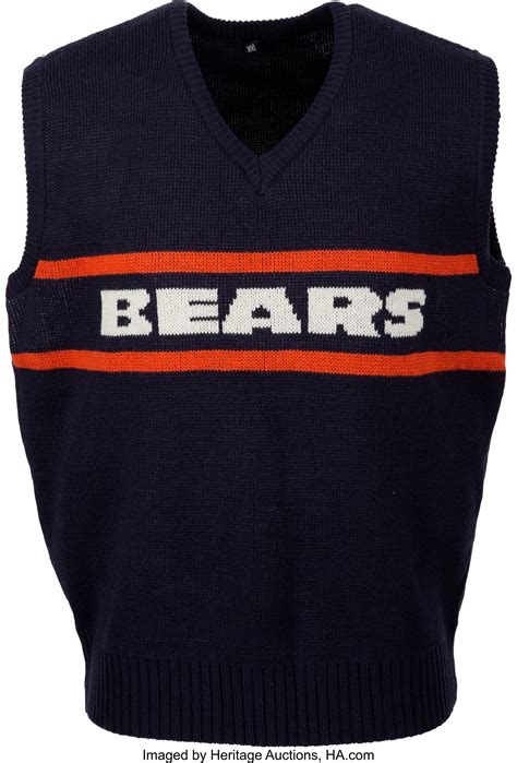 Mike Ditka's Super Bowl XX Bears' sweater vest up for auction