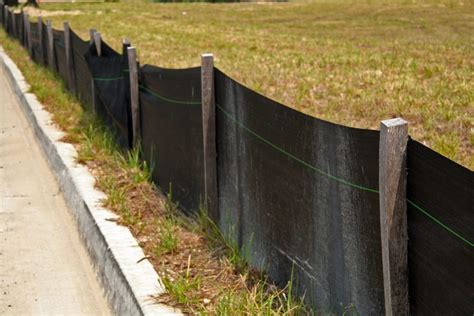 You know the black fence around a construction site…. | NPDES ...