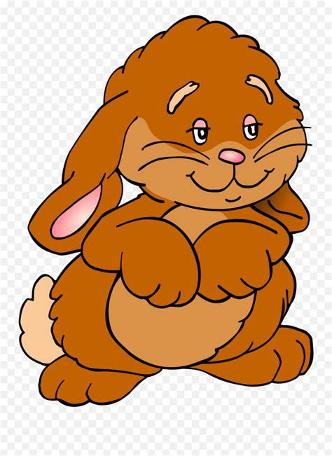 Free Easter Bunny Clipart Image 7 2 - Clipartingcom Brown Bunny Rabbit ...