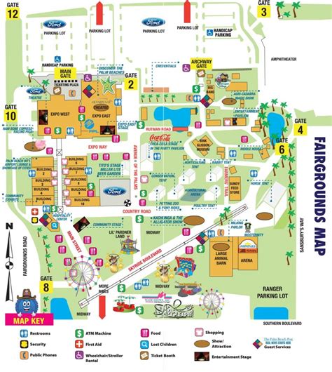 South Florida Fairgrounds Map ~ Cinemergente - Florida State ...