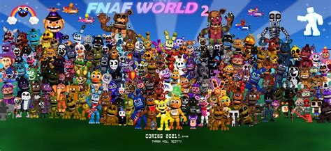 FNAF World 2 Screen (Concept) by RedSoulSpengle on DeviantArt