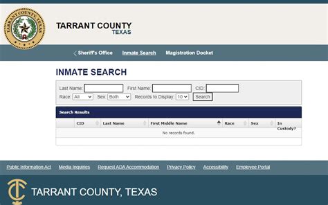 Free Tarrant County Public Records: Marital, Arrest & Criminal Search