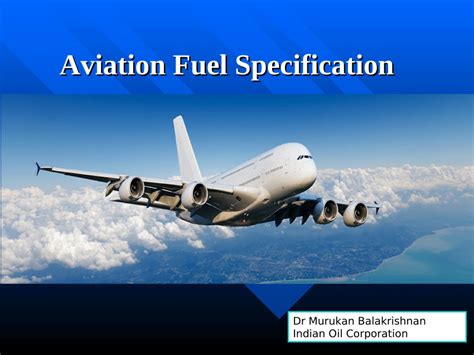 (PDF) Aviation Fuel Specification Comparison