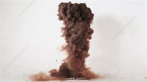 Nitrogen triiodide explosion, high-speed - Stock Video Clip - K003/9266 - Science Photo Library