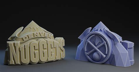 NBA Denver Nuggets Logo by Peter Farell | Download free STL model | Printables.com