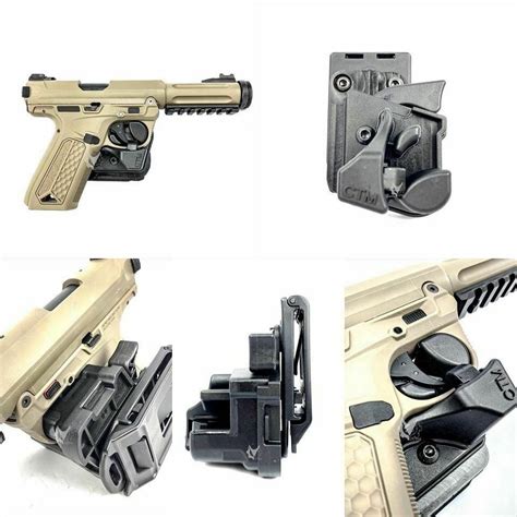 AAP01 High Speed Holster - Black - High End Airsoft Parts, Accessories & Replicas