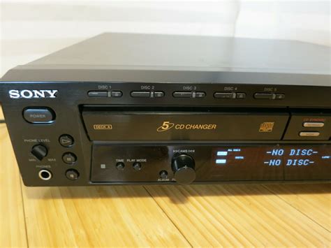 Sony 5 disc cd players cdcp375 - kartpor