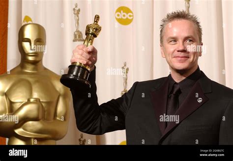 Tim Robbins backstage at the 76th Annual Academy Awards from the Kodak Theater in Hollywood ...