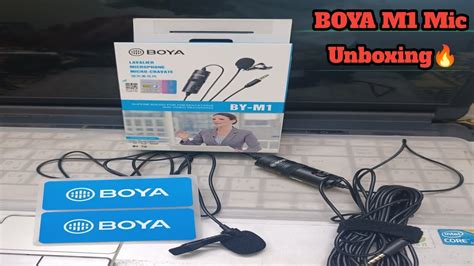 My BOYA By - M1 Mic (Unboxing & Review) - YouTube