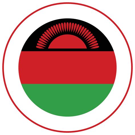 Flag of Malawi design shape. Malawi flag shape. 25862442 Vector Art at ...