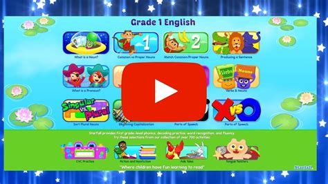 Starfall Grade 1 lesson 2 English & Reading - YouTube