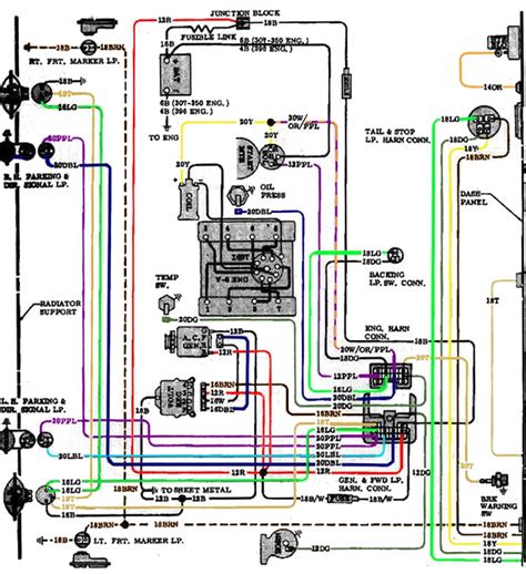 71 Chevelle Wiring Schematics