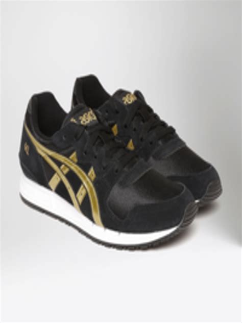 Buy ASICS Tiger Women Black Sneakers - Casual Shoes for Women 2112421 ...