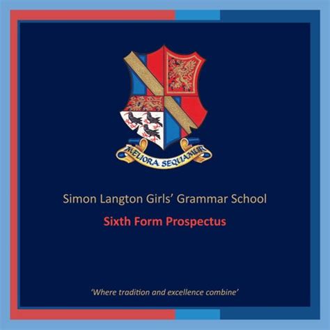 Simon Langton Girls' Grammar School Sixth Form Prospectus 2017 by Cleverbox UK Ltd - Issuu