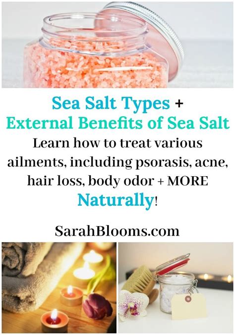 External Benefits of Sea Salt + Sea Salt Types Explained | Health tips ...