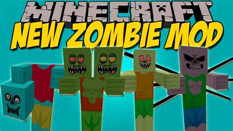 New Zombie Mod for Minecraft 1.8.9 | MinecraftSix