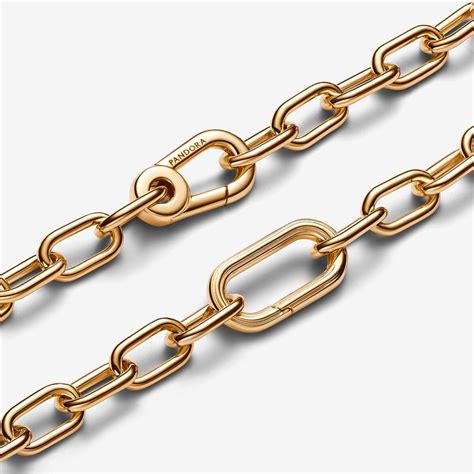 Pandora ME Small-Link Chain Necklace | Gold plated | Pandora AU