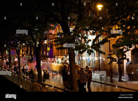 Canal street manchester hi-res stock photography and images - Alamy