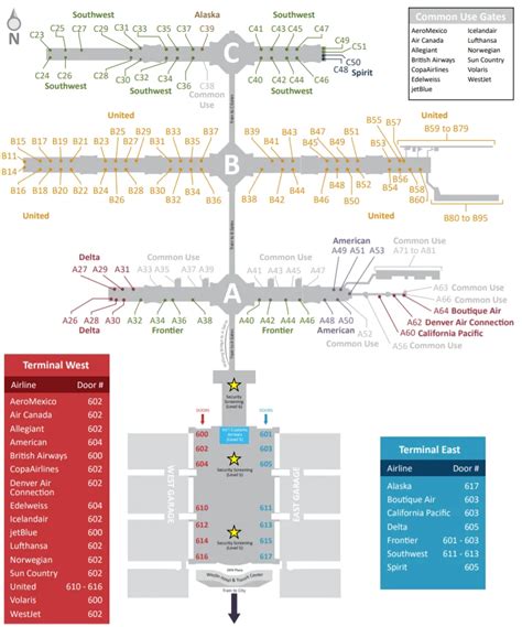 Denver International Airport [DEN] - Ultimate Terminal Guide | Denver ...