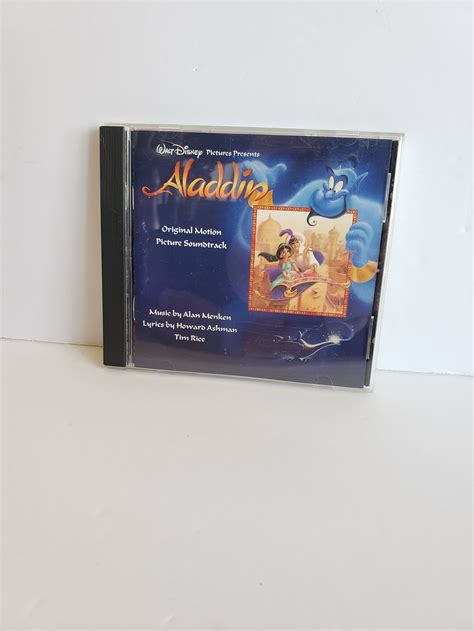 1992 Aladdin Original Motion Picture Soundtrack CD Walt | Etsy