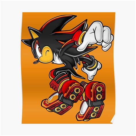 "Shadow The Hedgehog " Poster for Sale by AlbertAmways | Redbubble