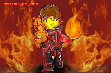 Lego Ninjago: Kai Master of Fire by AlphaNinjagoArts on DeviantArt