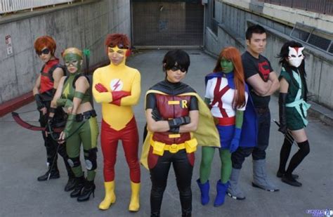 young justice group by ohjimmyboy | Young justice, Group cosplay ...