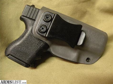 ARMSLIST - For Sale: Glock 26/27 Kydex Inside the waist holster