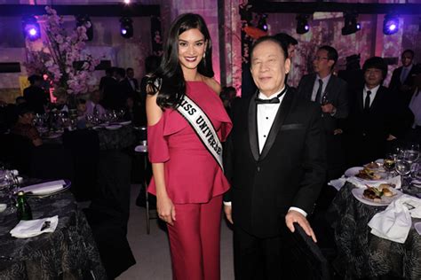 Miss Universe Dines with Mr. Okada