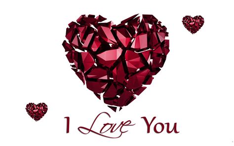 Free download love you broken heart 3D [1920x1200] for your Desktop, Mobile & Tablet | Explore ...