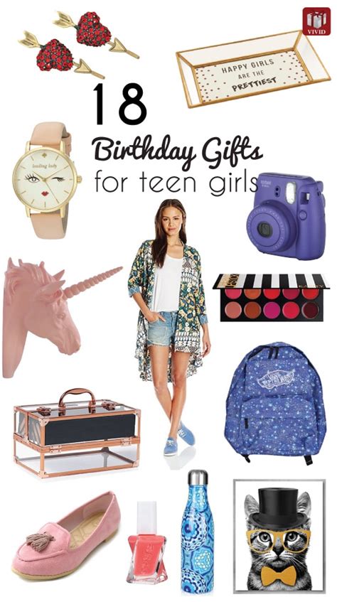 18 Top Birthday Gift Ideas for Teenage Girls | VIVID'S